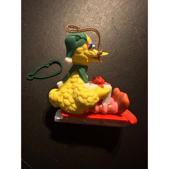 Big Bird Christmas Ornament 1994 Henson Vintage Holiday Decoration Groiler - Picture 1 of 3